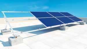 HORUS 2LS-4060 mounted solar panels